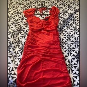 Lulus red party dress